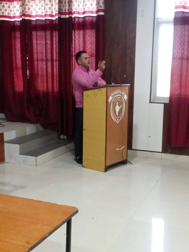 Today Gsss Mathana visited to Bharat Group of Institutions for students counselling.....