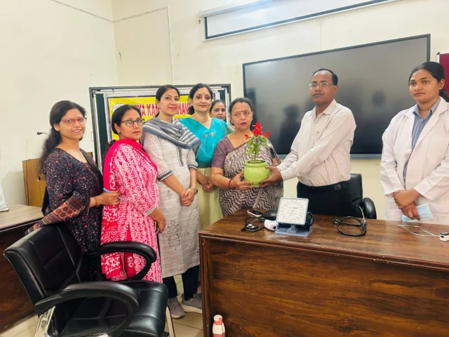 Bharat Group of Institutions, Ladwa Organize an Health Check Up Camp in Arya Girls College,Sahbad Markanda