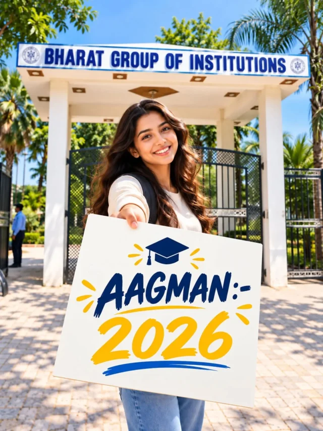 A New Beginning, A Brighter Future! 
Bharat Group of Institutions warmly welcomes all Parents & New Students to the Orientation Programme 2026 for Law & Pharmacy. 
Join us as we begin this exciting journey together with Havan, Orientation, Parent–Student Interaction & Honouring of Achievers. 
25th September 2026
9:00 AM onwards
Bharat Group of Institutions, Ladwa, Kurukshetra
Your presence will make this occasion more memorable and meaningful!

👉 Parents & New Students — mark your calendars and be a part of this special beginning!
We look forward to welcoming you to the Bharat Family. 
.
.
.
.
.
#collegelife #orientationprogram #aagman2026 #newbeginning #newstudents 
Law Pharmacy Ladwa Kurukshetra WelcomeToBharatFamily